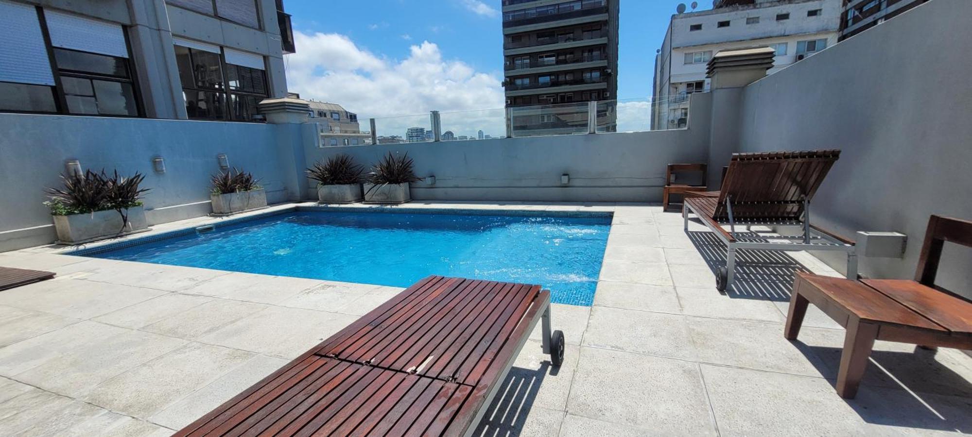Palermo Premium, Piso Alto Con Amplio Balcon, Pileta En Terraza, Gym Y Laundry *
